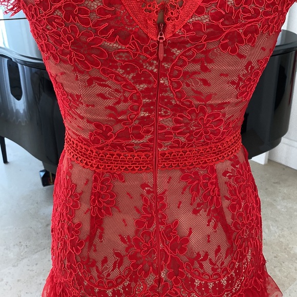 Bronx and Banco Lolita maxi/gown in red size US XS/2 MAKE ME A REASONABLE OFFER! - Picture 3 of 16